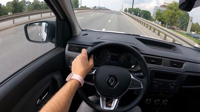 New Renault Express 2021 [1.3 TCE 102HP] |0-100| POV Test Drive #852 Joe Black смотреть онлайн