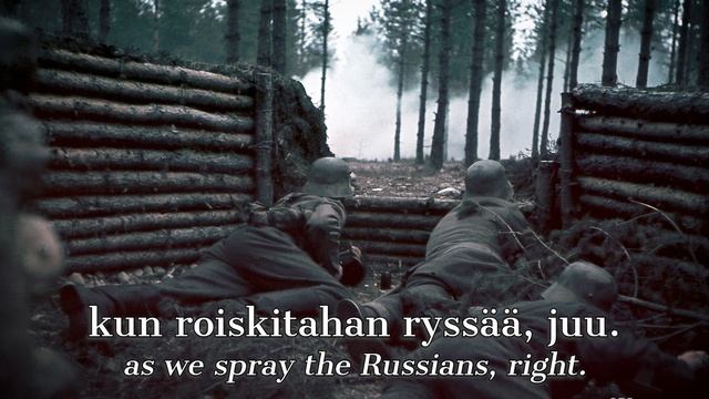 Finnish war song "Eldankajärven jää" смотреть онлайн