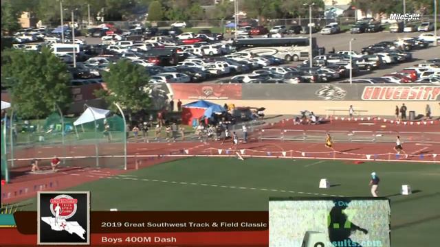 Justin Robinson 400m In 44.84!