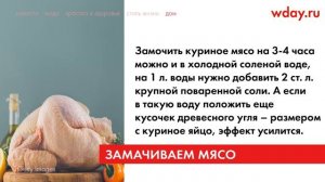 Способы удаления неприятного запаха куриного мяса