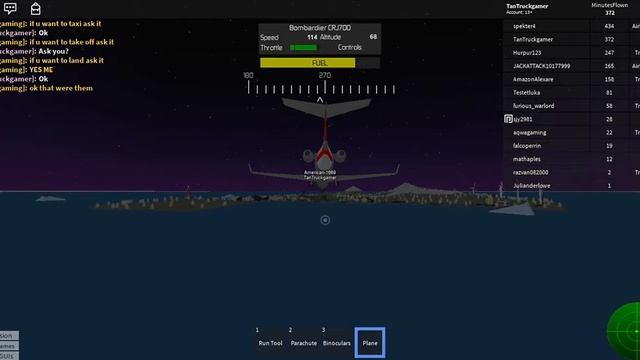 Pilot training flight simulator flying crj-700/Roblox. смотреть онлайн