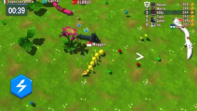 Как играть в змейку Snake Rivals смотреть онлайн
