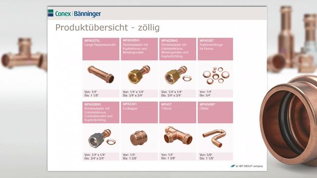 ＞B＜ MaxiPro Pressfittings - Press don't stress Webinar mit @ConexBanninger смотреть онлайн