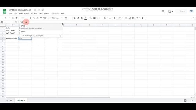 How to Change text case in Google Sheets?? смотреть онлайн