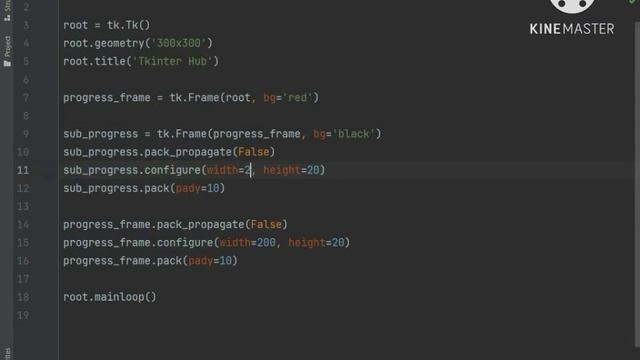 Tkinter Custom Progress Bar смотреть онлайн
