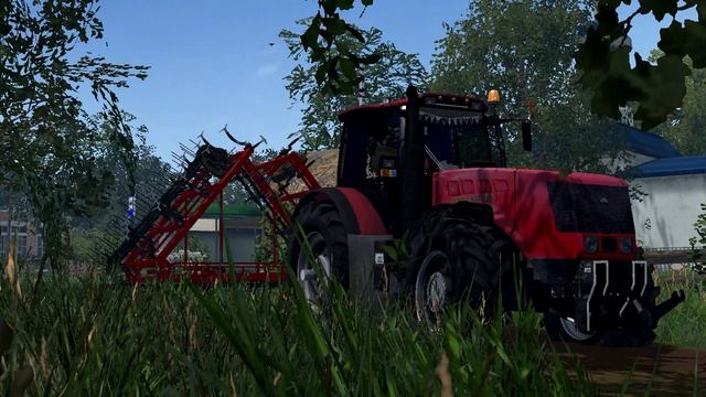 МТЗ 3022 Сезонные работы. Farming simulator 2015 смотреть онлайн