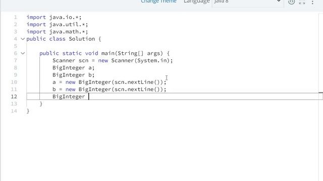 #42 java biginteger hackerrank solution - Java | Hackerrank Java смотреть онлайн