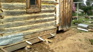 Передвижение бани не разбирая