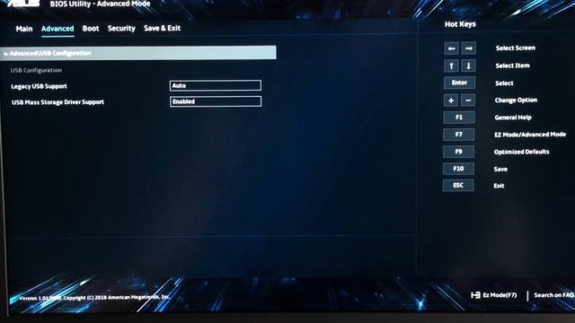 Настройки Bios ASUS TUF Gaming FX504 для успешной установки Hackintosh смотреть онлайн
