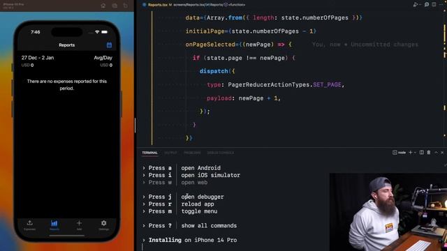 10 - Building an Expense Tracking app with React Native (Expo) смотреть онлайн