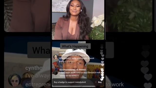Melody Holt and Hill Harper -Part 2 Live! What's Happening смотреть онлайн