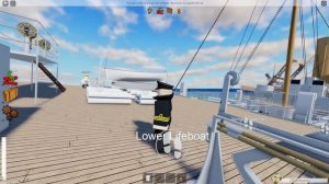 Тонущий Британник в роблоксе | Roblox Britannic