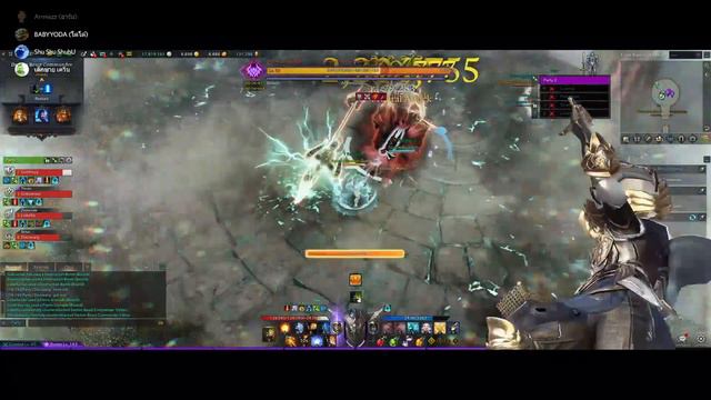 Valtan Hard Gate 2 - Bus - Lone Knight Swiftness Build - Gunlancer POV смотреть онлайн