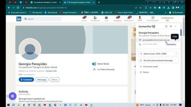 Find personal email by Contact Out Tools. Data Entry Live Project смотреть онлайн