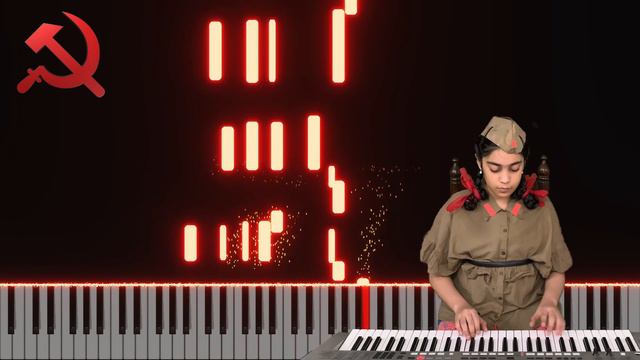 Piano/Keyboard Cover of 'Katyusha' смотреть онлайн