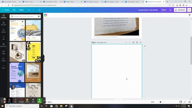 Using Canva to Merge PDFs смотреть онлайн