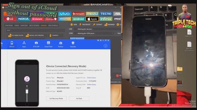 Sign Out Of ICloud Without Password. Using Unlock Tool Hidden ICloud. Works On IPhone 6 To IPhone X