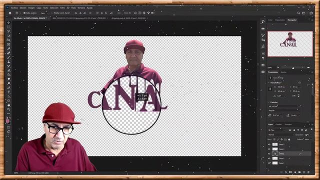 PHOTOSHOP, COMO HACER LOGO DE PINTURA TRASPARENTE PNG, смотреть онлайн
