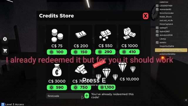 Area 47 Twitter code (ROBLOX) (DOES NOT WORK ANYMORE!!!) смотреть онлайн