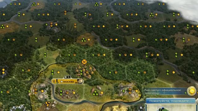 Цивилизация 5 прохождение Россия Часть 1. смотреть онлайн