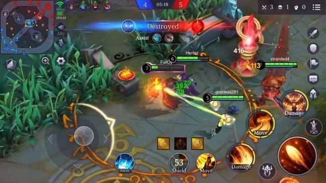 • NEW HERO • Phoenix - Legend of Ace Full Gameplay Ranked Match | #LOA (iOS/Android) смотреть онлайн