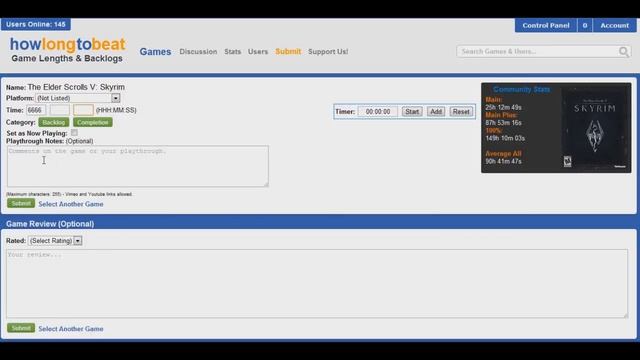 How Long To Beat.com [WEBSITE SHOWCASE] смотреть онлайн