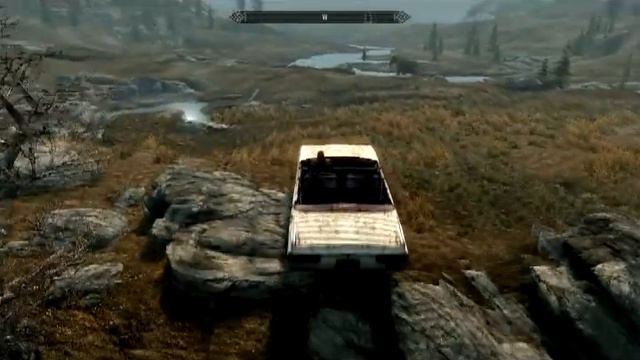 Skyrim - car mod смотреть онлайн