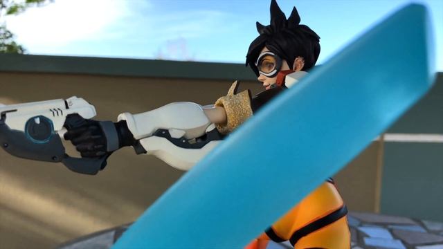 Tracer Overwatch Statue Spotlight! смотреть онлайн