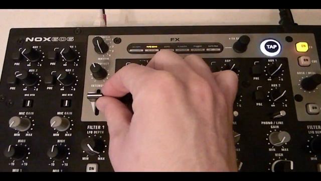 Demo/Review: Behringer NOX606 mixer filters and fx - part 2 смотреть онлайн