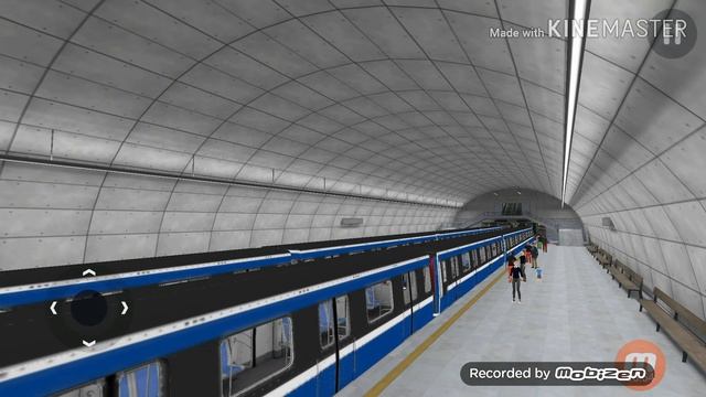 Парад всех поездов метро в Subway Simulator 3d смотреть онлайн