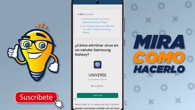 Cómo Descargar e Instalar un Antivirus para mi Celular Samsung Galaxy en Android смотреть онлайн