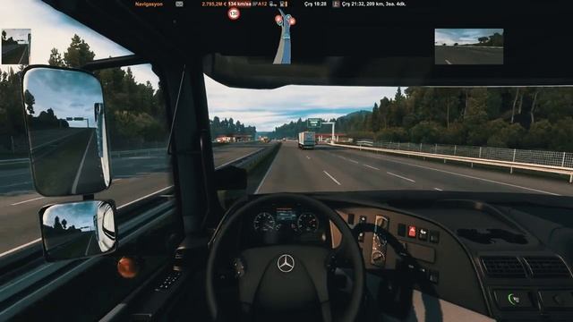 MERCEDES AXOR JETTA KALKTIK ! - HALE LİMON YETİŞTİRME ! 140 KM/H ETS 2 смотреть онлайн