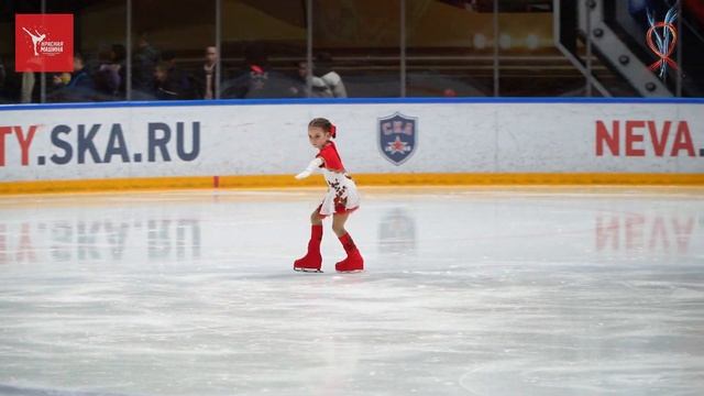 Прокат платья для фигурного катания на рост 116-122 от студии Vemci Ice Марьяна Ильина смотреть онлайн