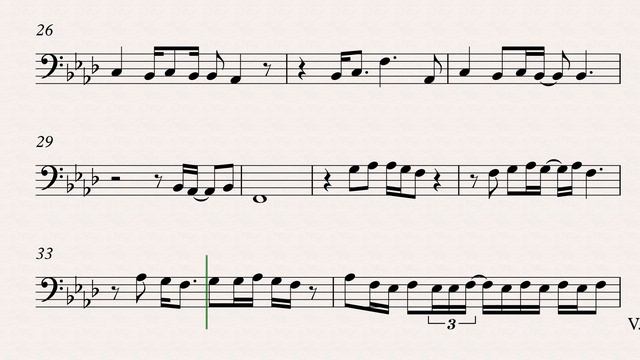 Dream On Trombone Play along Sheet Music смотреть онлайн