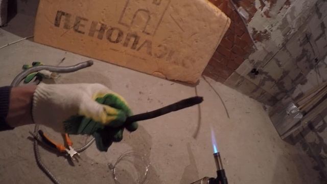 Монтаж электропроводки кабелем ВВГ-НГ смотреть онлайн