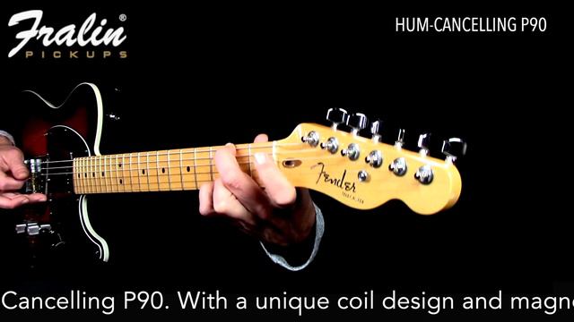 Fralin Pickups HUM-CANCELLING P90 смотреть онлайн