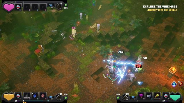 JUNGLE AWAKENS! Dingy Jungle - Minecraft Dungeons Multiplayer #16 смотреть онлайн