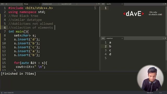 Lecture-4 - Set & Unordered Set C++ смотреть онлайн