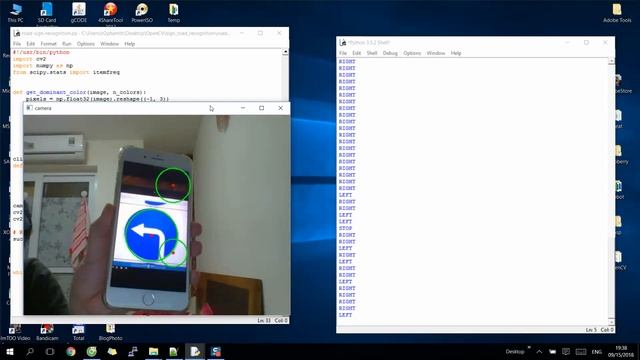 Road sign detection and recognition OpenCV смотреть онлайн