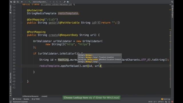 URL Shortener | Spring Boot and Spring Data Redis | Tech Primers смотреть онлайн