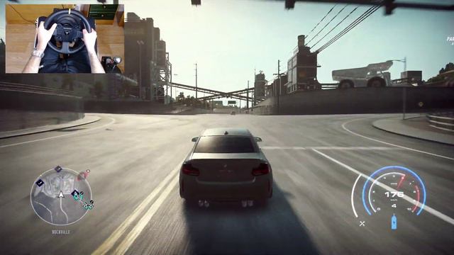 NFS HEAT - 2019 BMW M2 COMPETITION - Test Drive with THRUSTMASTER TX + TH8A - 1080p60FPS смотреть онлайн