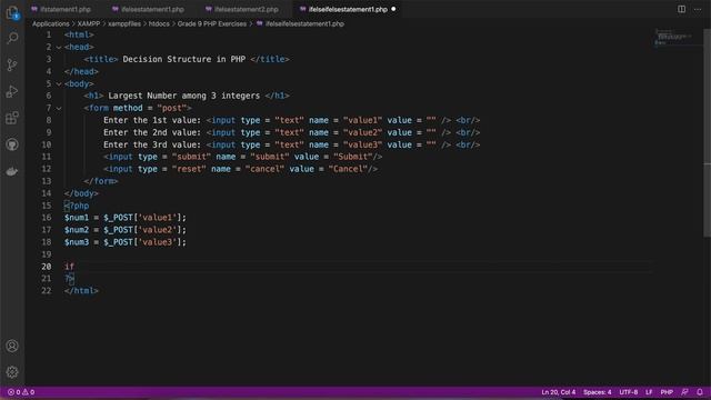 10.3 f Elseif Else Statement смотреть онлайн