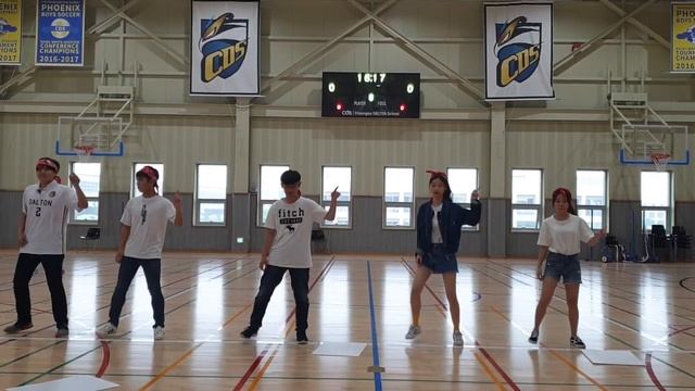 Grade 9 Dance Battle - Lez Git It...international / KPOP music student self-created n choreographed смотреть онлайн
