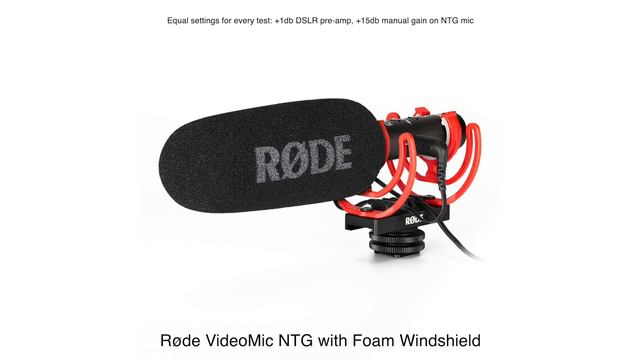 Røde VideoMic NTG Windshield test (with raw/unprocessed audio) смотреть онлайн