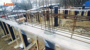 Правильный стык сваи и ростверка