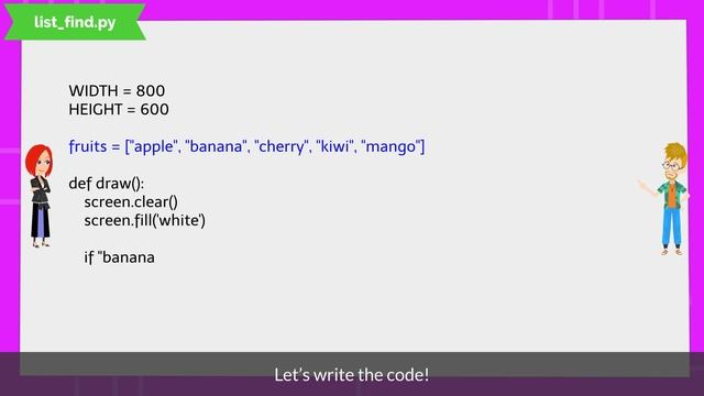 6. How to Find Item in List | Chapter 7.1: List in Pygame Zero смотреть онлайн