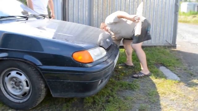 Выезд из гаража смотреть онлайн