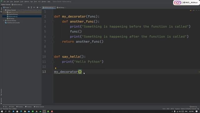 Python tutorial - Concept Decorators. смотреть онлайн