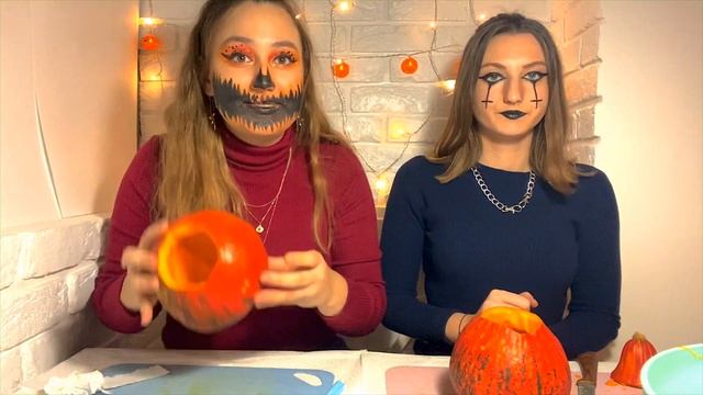 CARVING PUMPKINS | ВЫРЕЗАЕМ ТЫКОВКИ???? смотреть онлайн