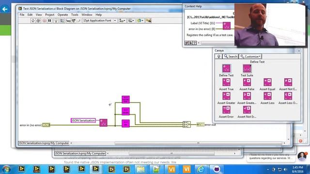 Caraya: A New Take on LabVIEW Unit Testing (Presented by Jim Kring at NIWeek 2016) смотреть онлайн